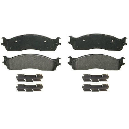 Wagner Brakes Semi-Met Disc Pad Set, Zx965 ZX965